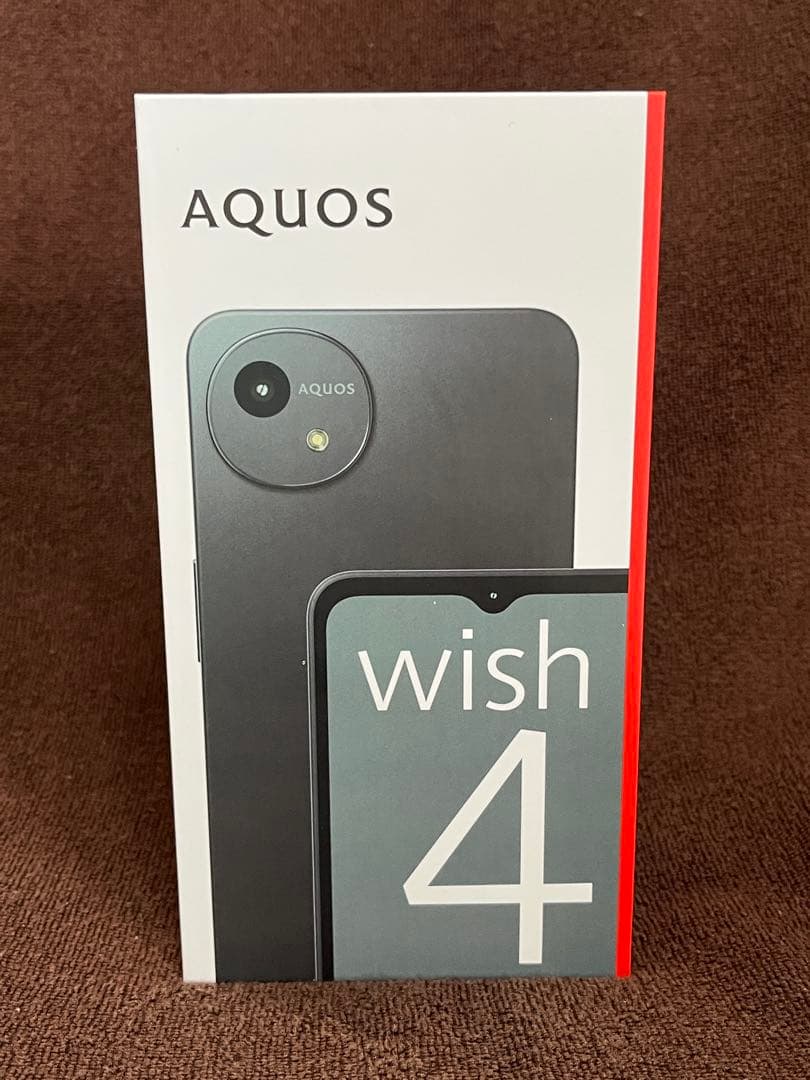 AQUOS wish 4 ブラック本体