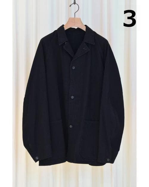 COMOLI 25SS デニム ワークジャケット 3 B01-01002