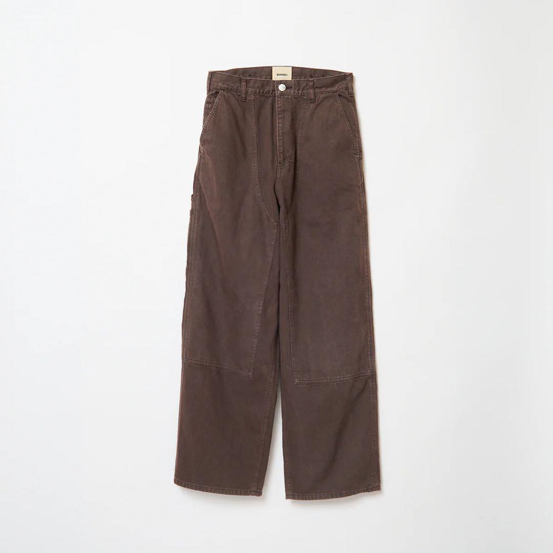SHISHIKUI シシクイ Painter pants / BROWN 34