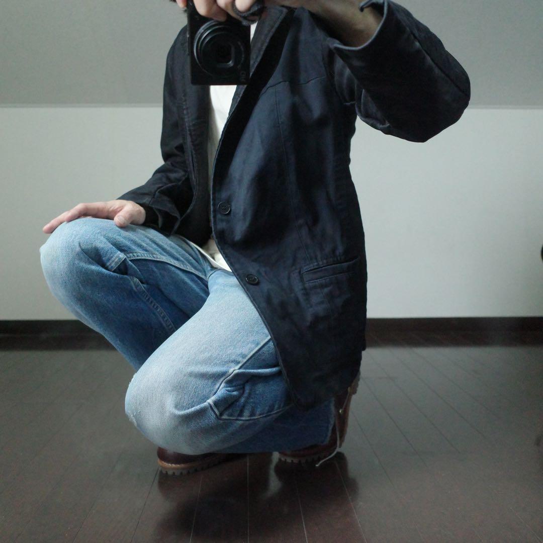 フレンチ　ワークジャケット モールスキン カバーオール　ヴィンテージ