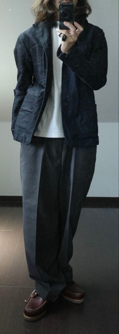 フレンチ　ワークジャケット モールスキン カバーオール　ヴィンテージ