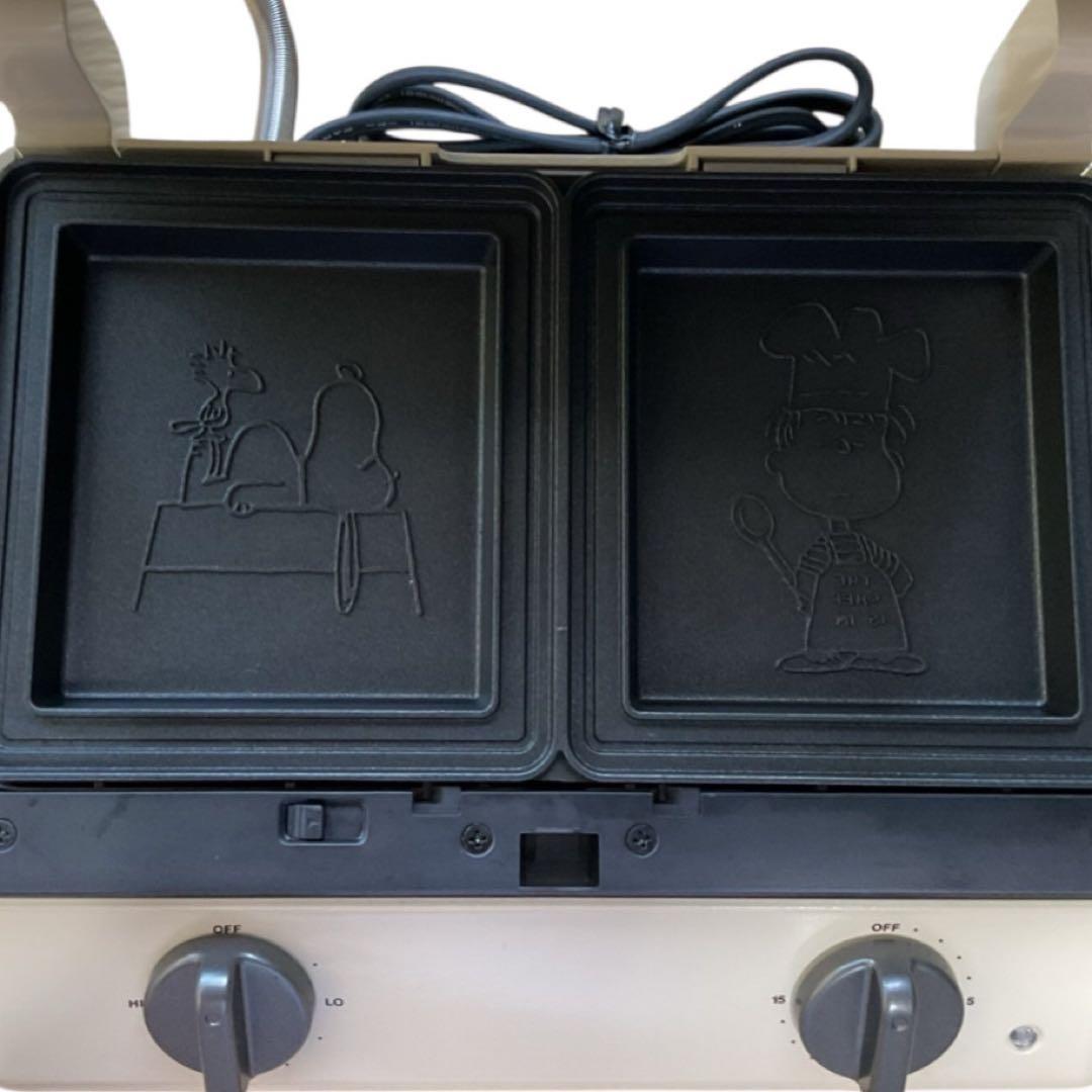 【BRUNO】グリルサンドメーカー ダブル ピーナッツキッチンコラボ