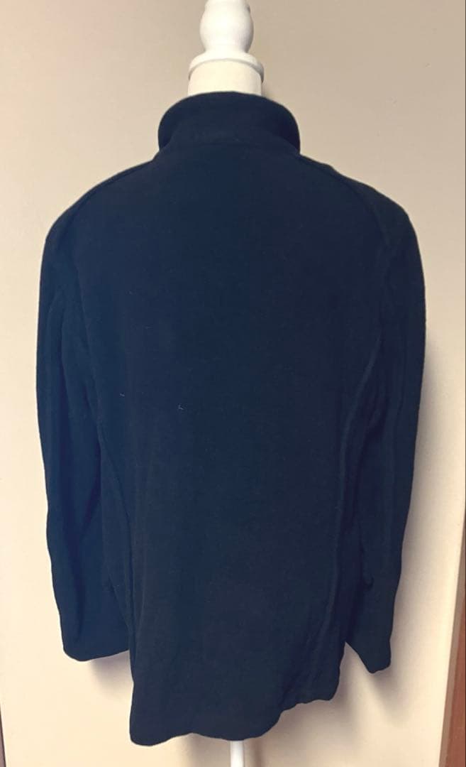 コムデギャルソンHOMMEプリュスエバーグリーンつまみやや厚手縮絨ライク 黒 L