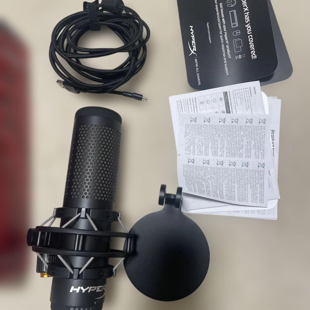 HYPERX QUADQAST S マイク　専用ページ