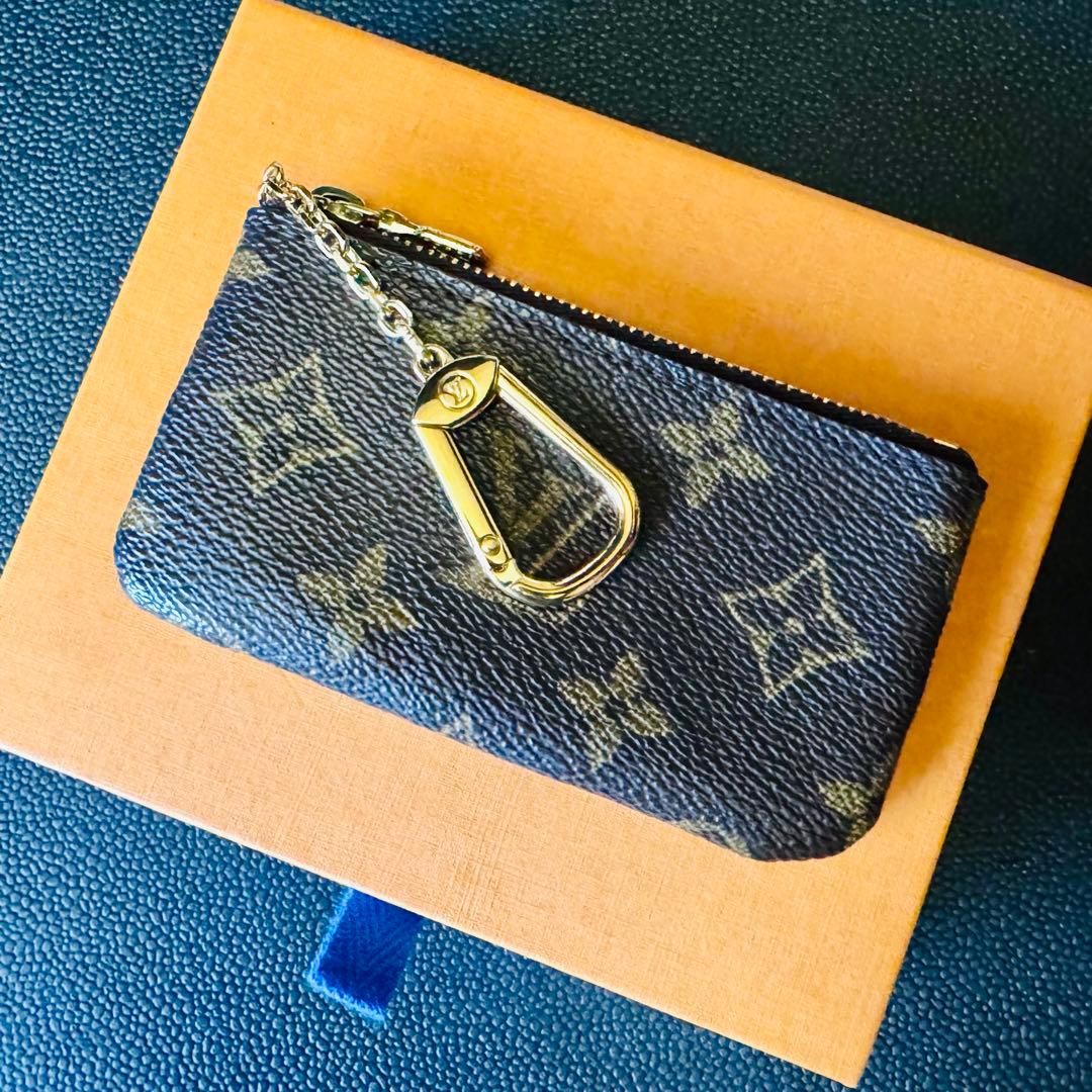 LOUIS VUITTON モノグラム ポシェットクレ &キーケース 極美