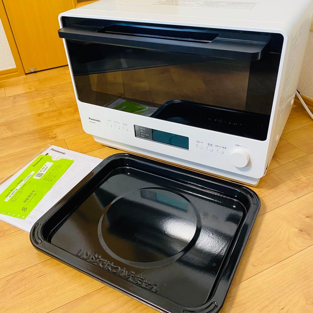 ほぼ未使用✨Panasonic NE-MS4C-W オーブンレンジ 2025年製