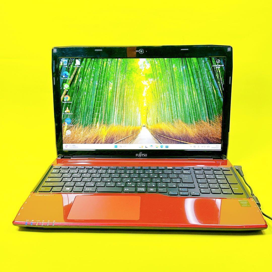 新品SSD‼️windows11 初心者向ノートパソコン カメラ オフィス 薄型