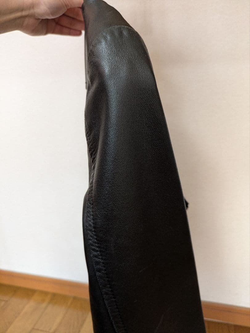 グレースコンチネンタル　ラムレザージャケット　ブラック 38 Mサイズ