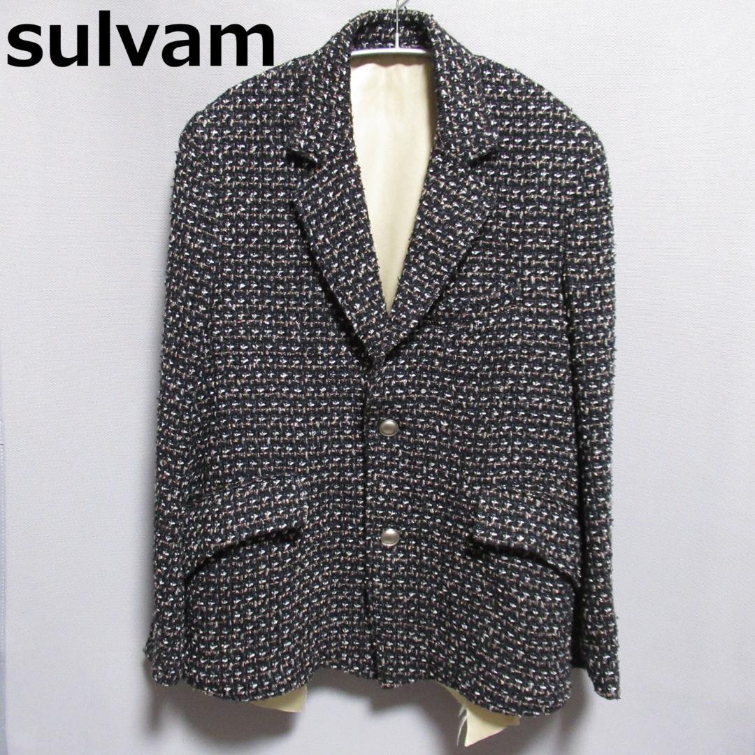 sulvam Fancy Tweed Jacket サルバム ツイードジャケット
