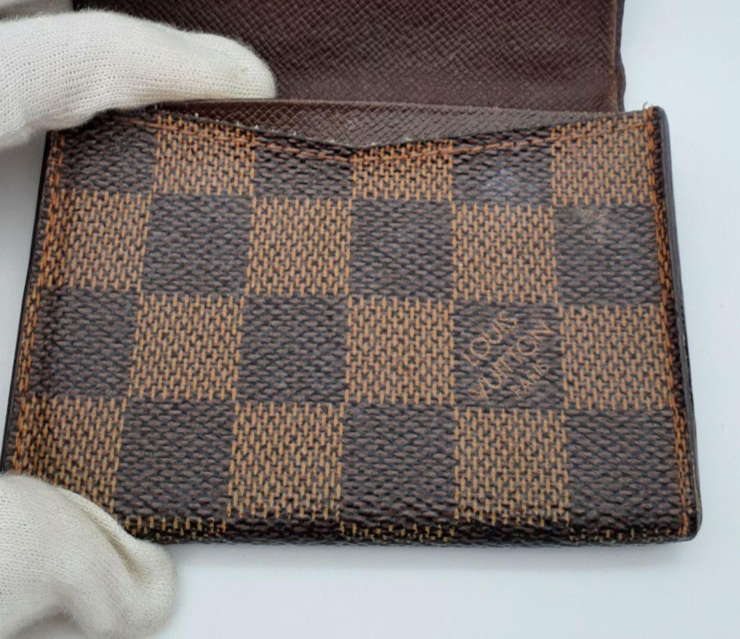 Z06-64　ルイヴィトン　ダミエ　名刺入れ
