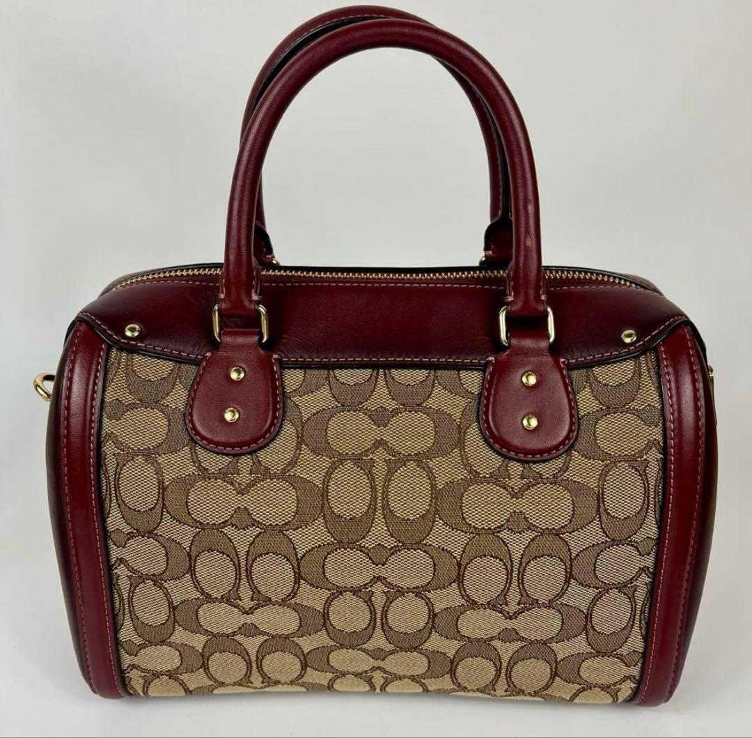 COACH ミニボストンバック