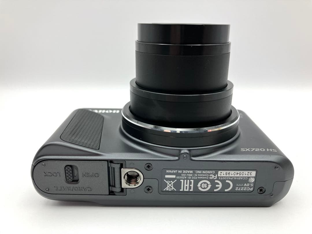 【美品】Canon PowerShot SX720 HS ブラック　デジカメ