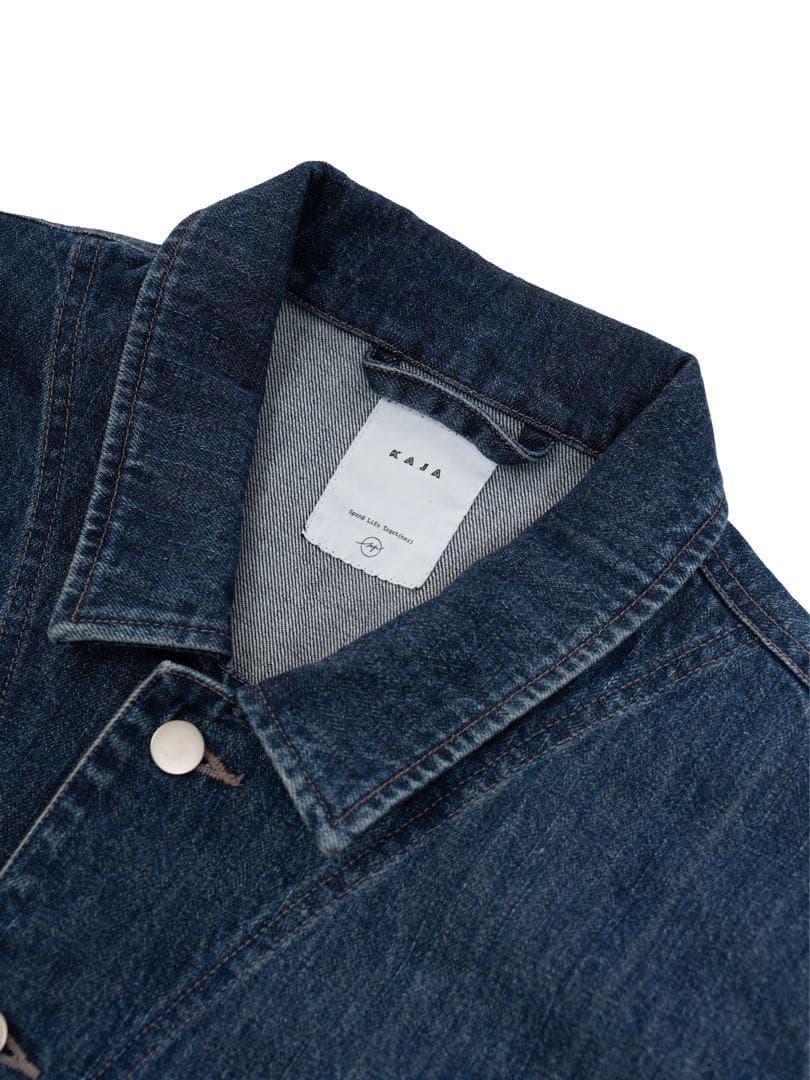 KAJA 12oz BLUE DENIM JACKET サイズ2 OVY