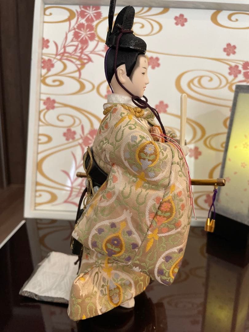 こ*ん様 ひな人形 おしゃれ コンパクト モダン 立雛 雛人形 立ち雛 たちびな