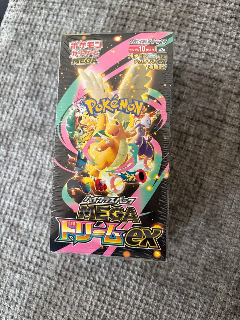 シュリンク付き　ポケモンカードゲーム MEGAドリームEX Box