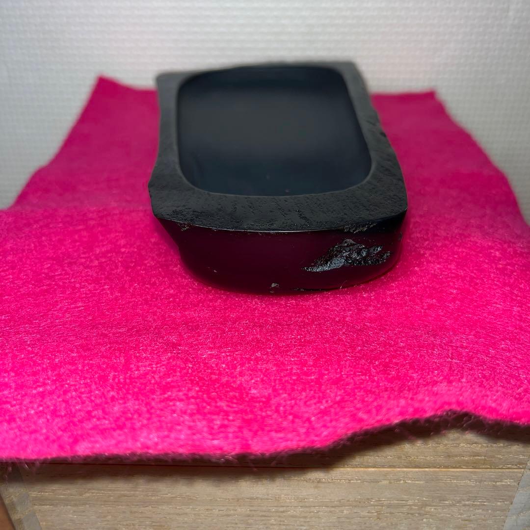 ⭕️超　希少　鍋倉漆象嵌硯　軍鶏を象嵌　女性好み作品　手間かかる