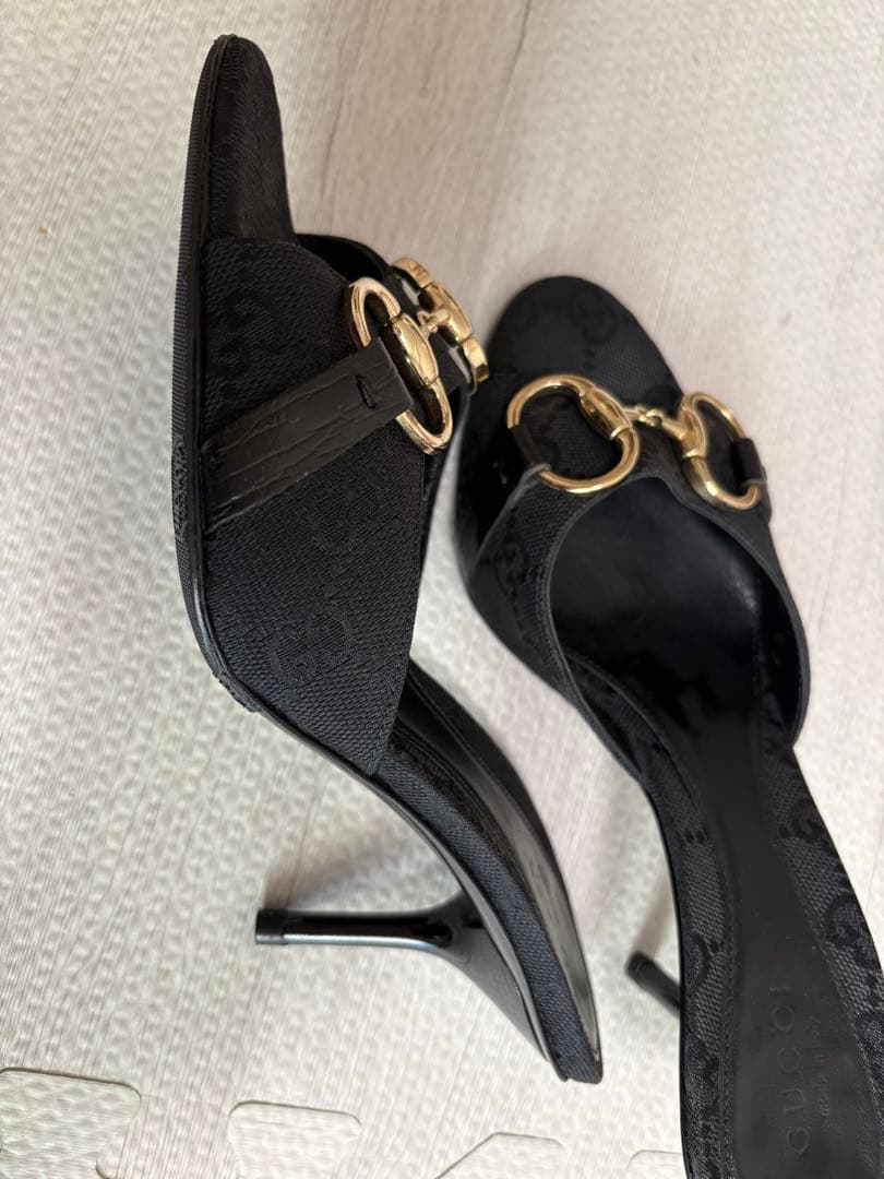 グッチ　ホースビット　サンダル　34