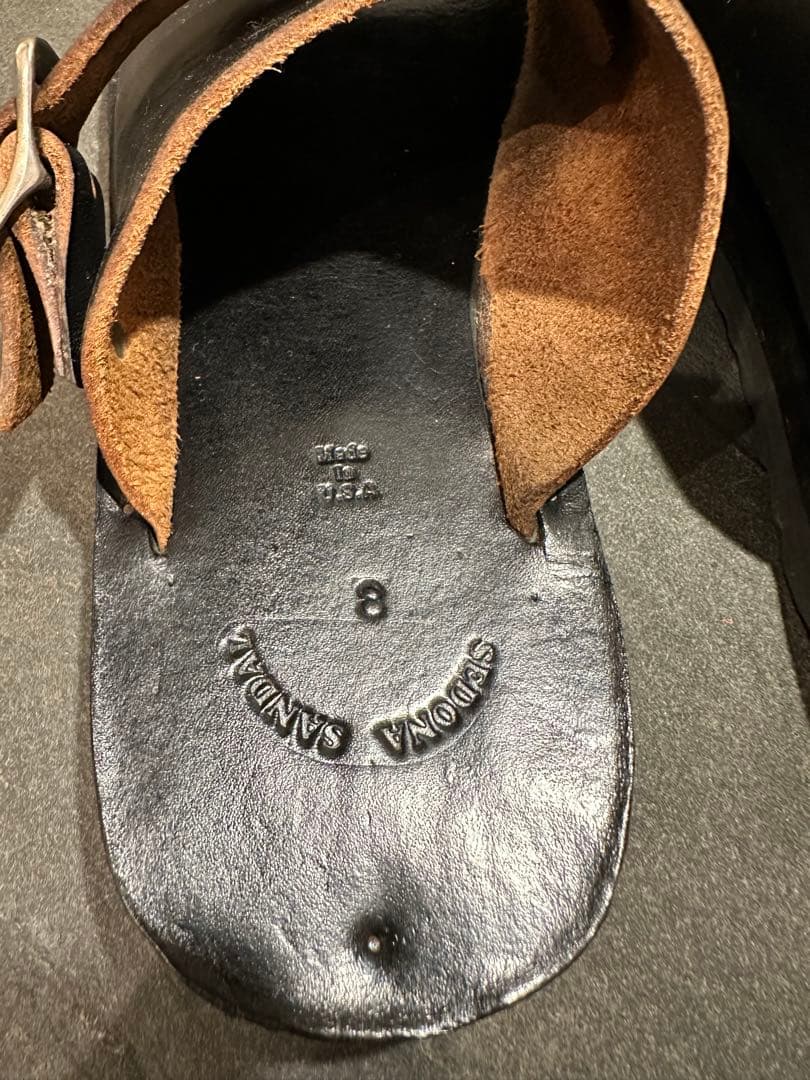 SEDONASANDAL-OAK-BLACK　サイズ8