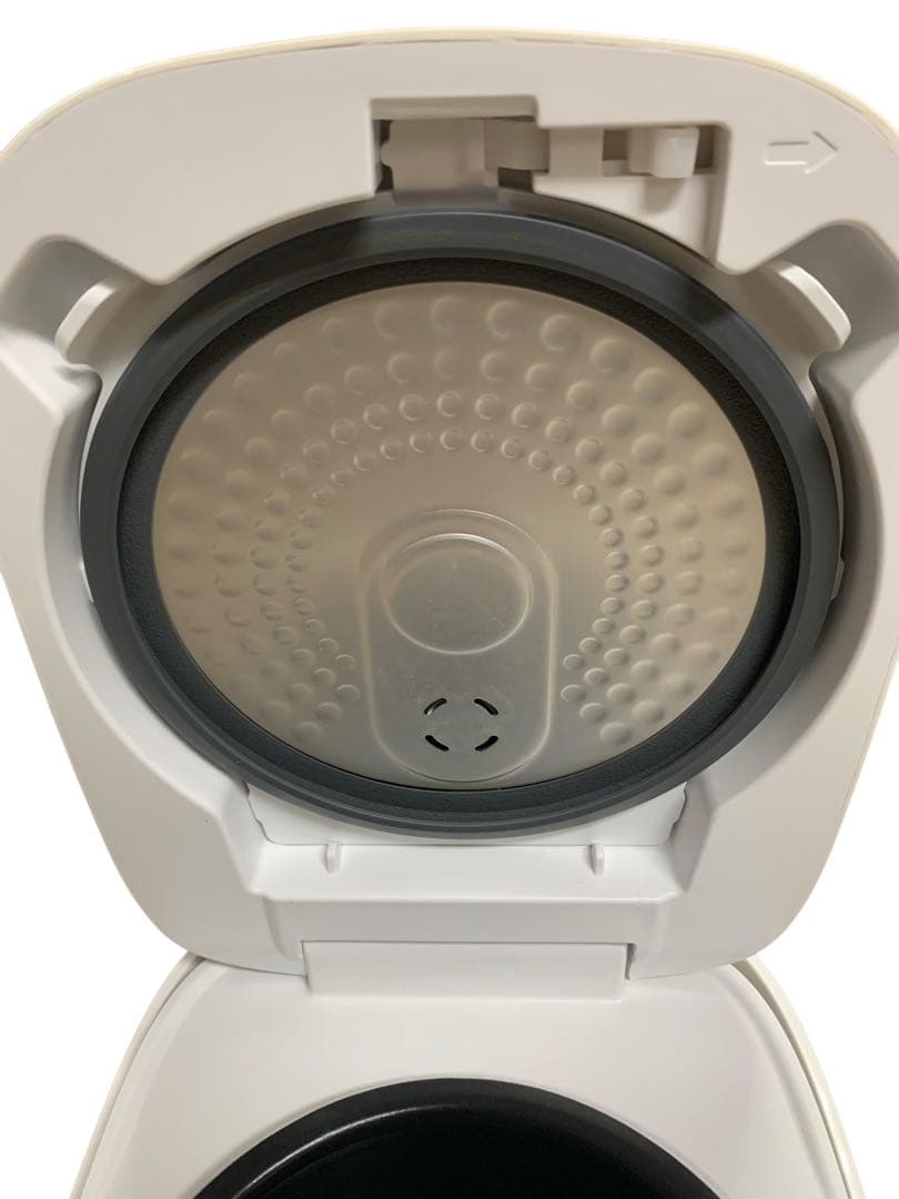 美品 2024年製 TOSHIBA 炊飯器 3合炊き RC-5E2X ホワイト