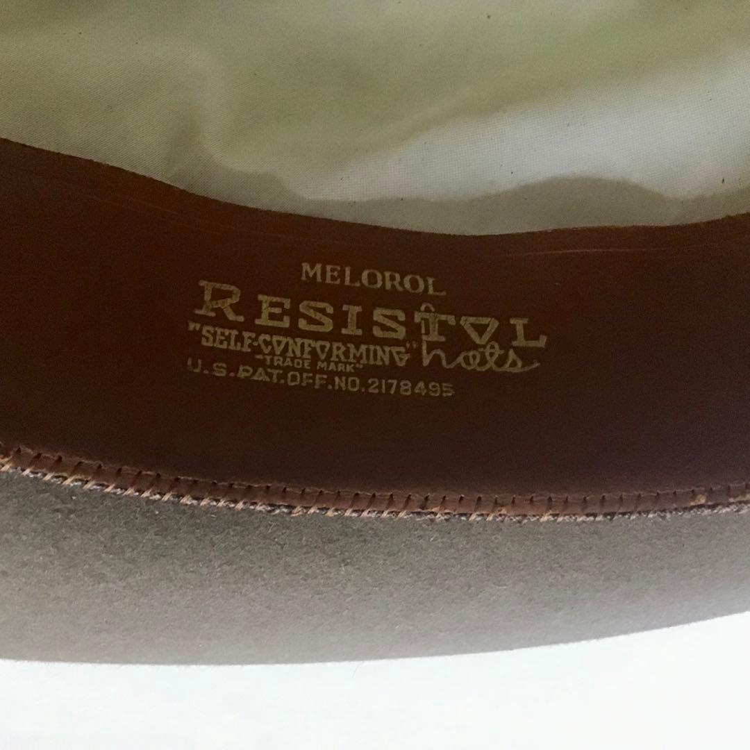 60’s ビンテージ ハットResistol Melorol アメリカ 帽子