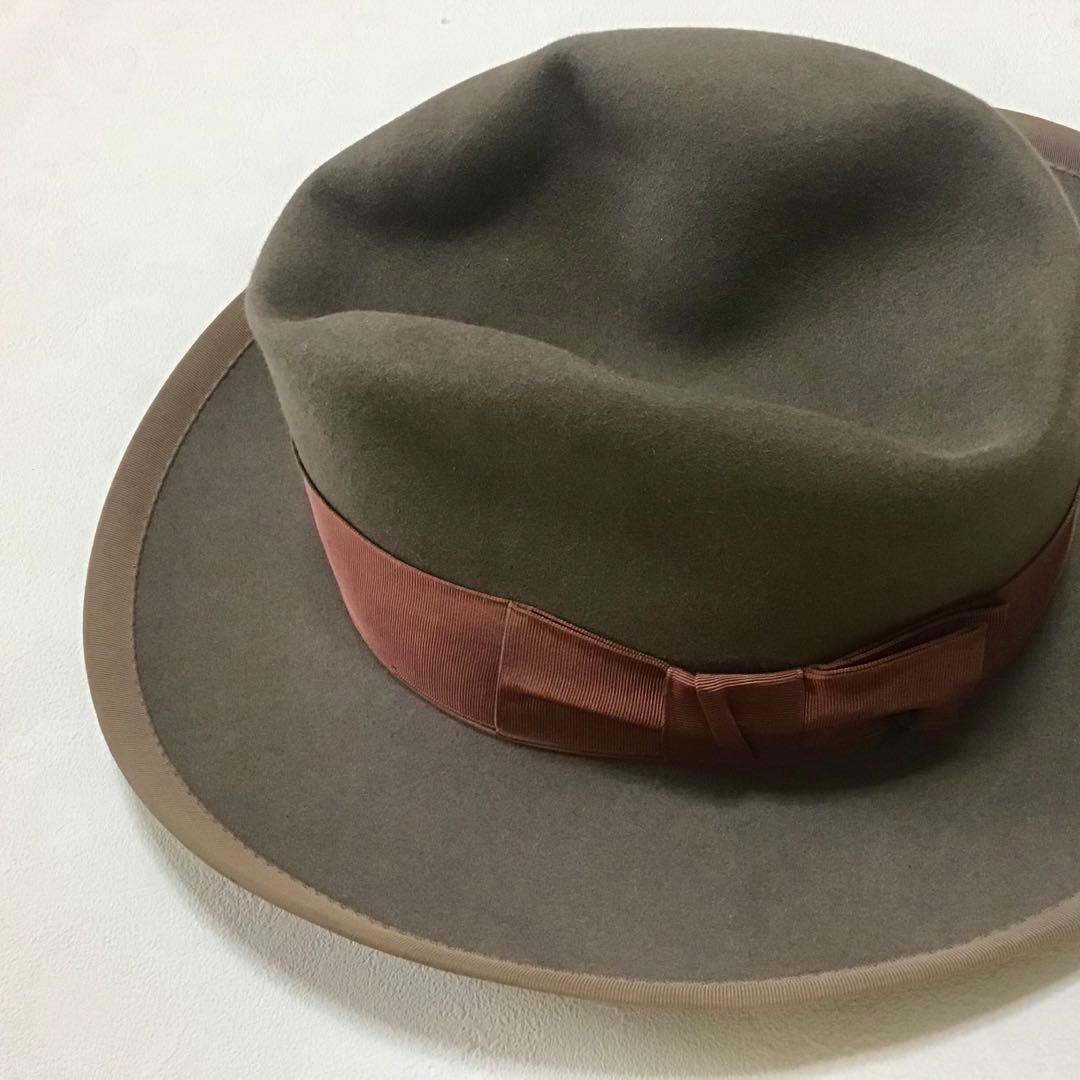 60’s ビンテージ ハットResistol Melorol アメリカ 帽子