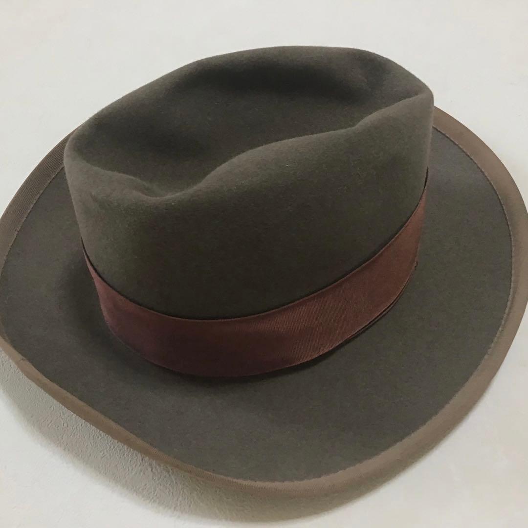 60’s ビンテージ ハットResistol Melorol アメリカ 帽子