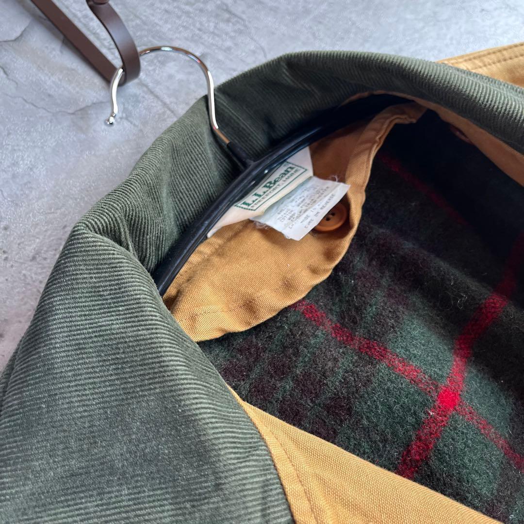 80s USA製 L.L.Bean ハンティングジャケット ダック地