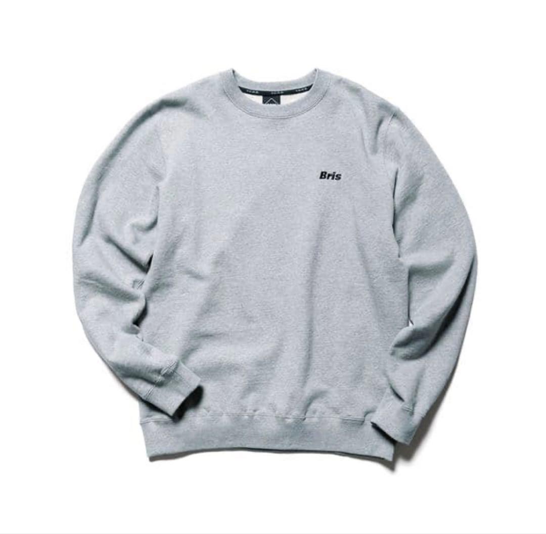 21aw fcrb「SMALL LOGO CREWNECK SWEAT」XL 灰
