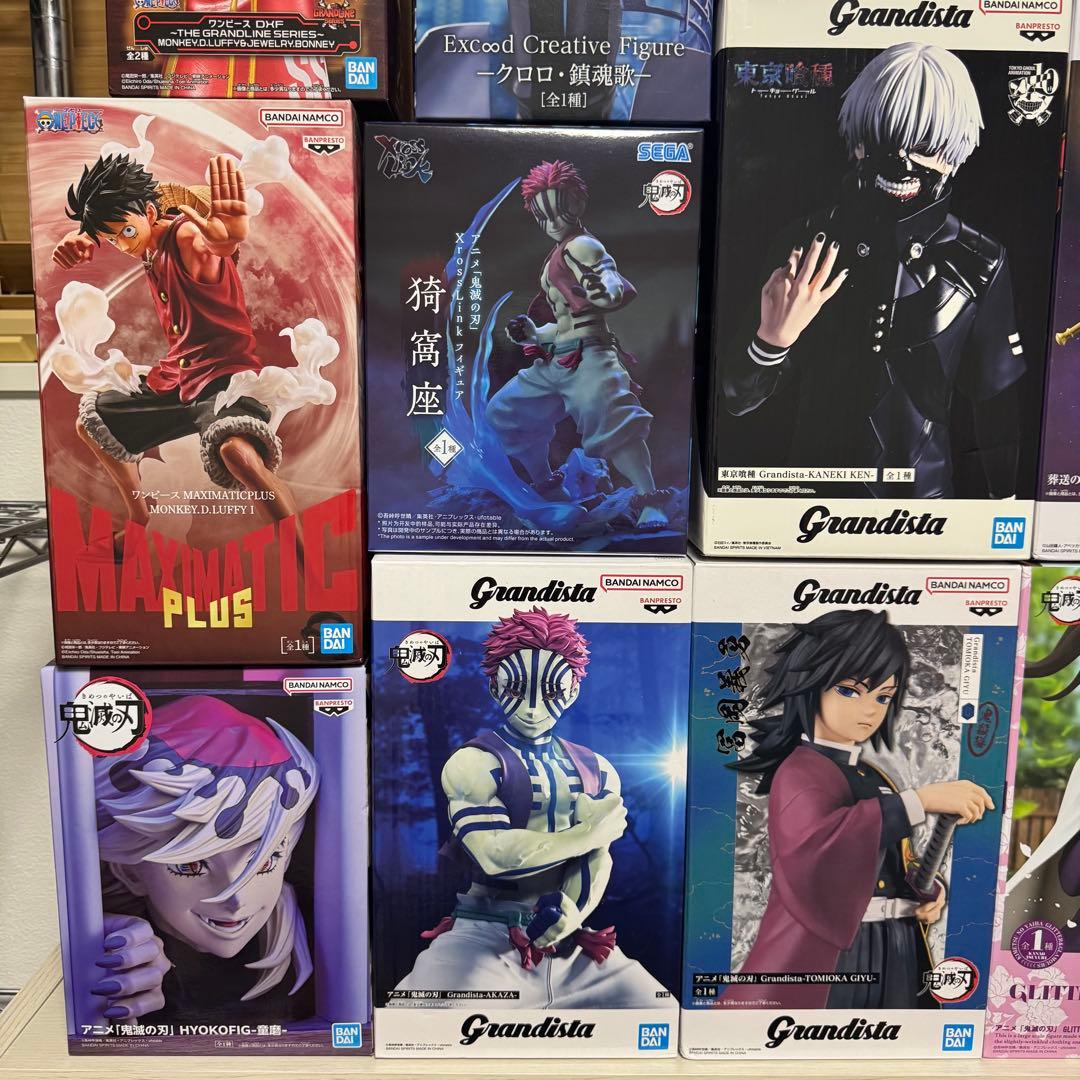 ワンピース/鬼滅/H×H/フリーレン/猫猫 他人気作品 プライズ16体まとめ売り