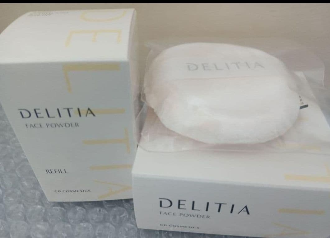 DELITIA フェイスパウダー 3点セット