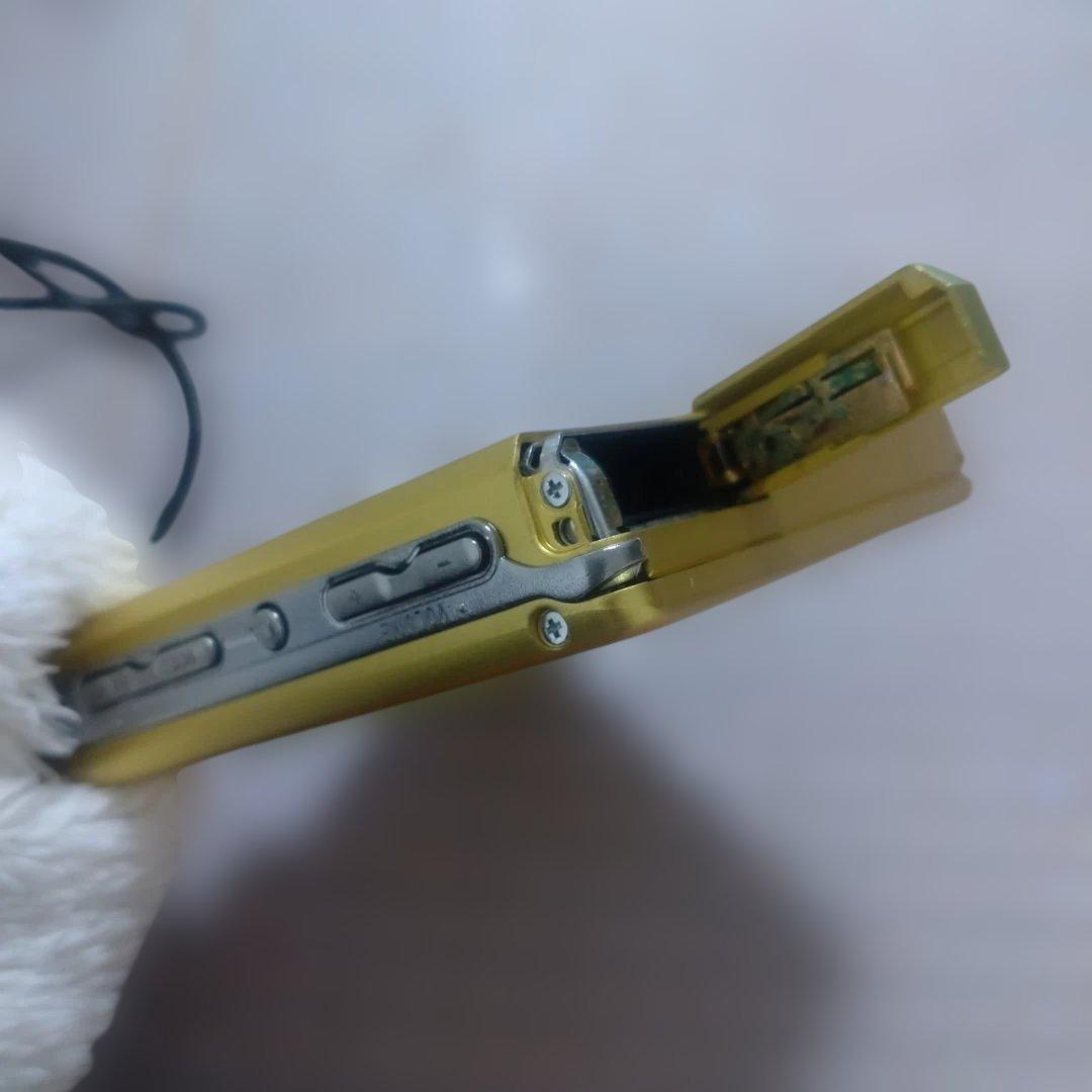 【美品】SONY MZ-E70 ポータブルMDプレーヤー 動作確認済 イエロー