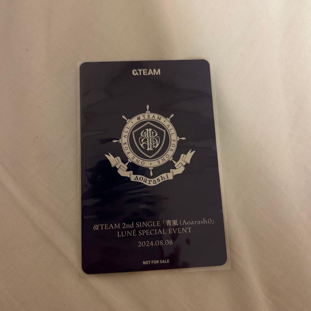 &TEAM NICHOLAS LUNÉ SPECIAL EVENT 青嵐 トレカ