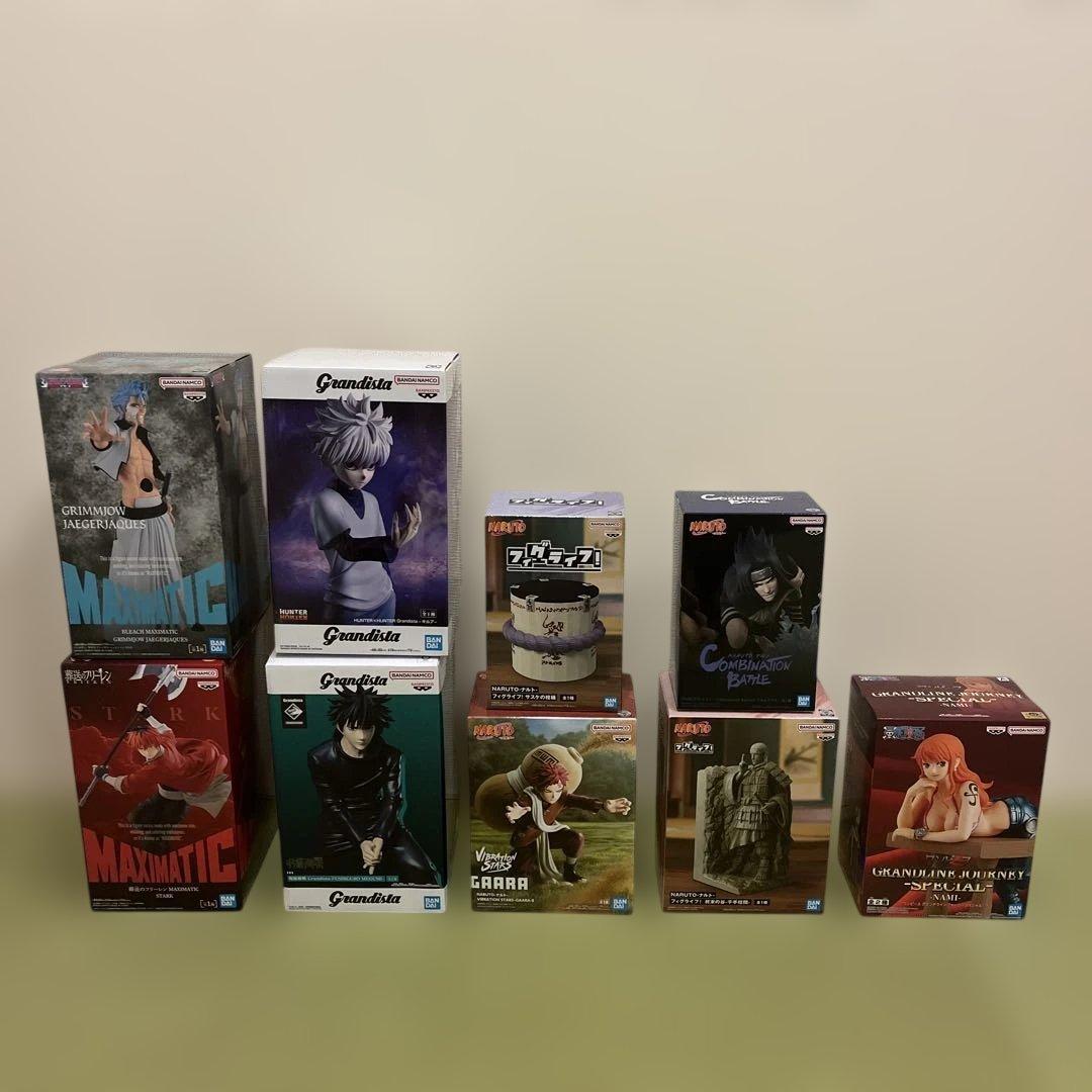 プライズフィギュアまとめ売り　9個セット