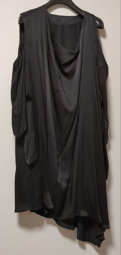 ヨウジヤマモト ドレープデザイン ドレス FO-D08-401