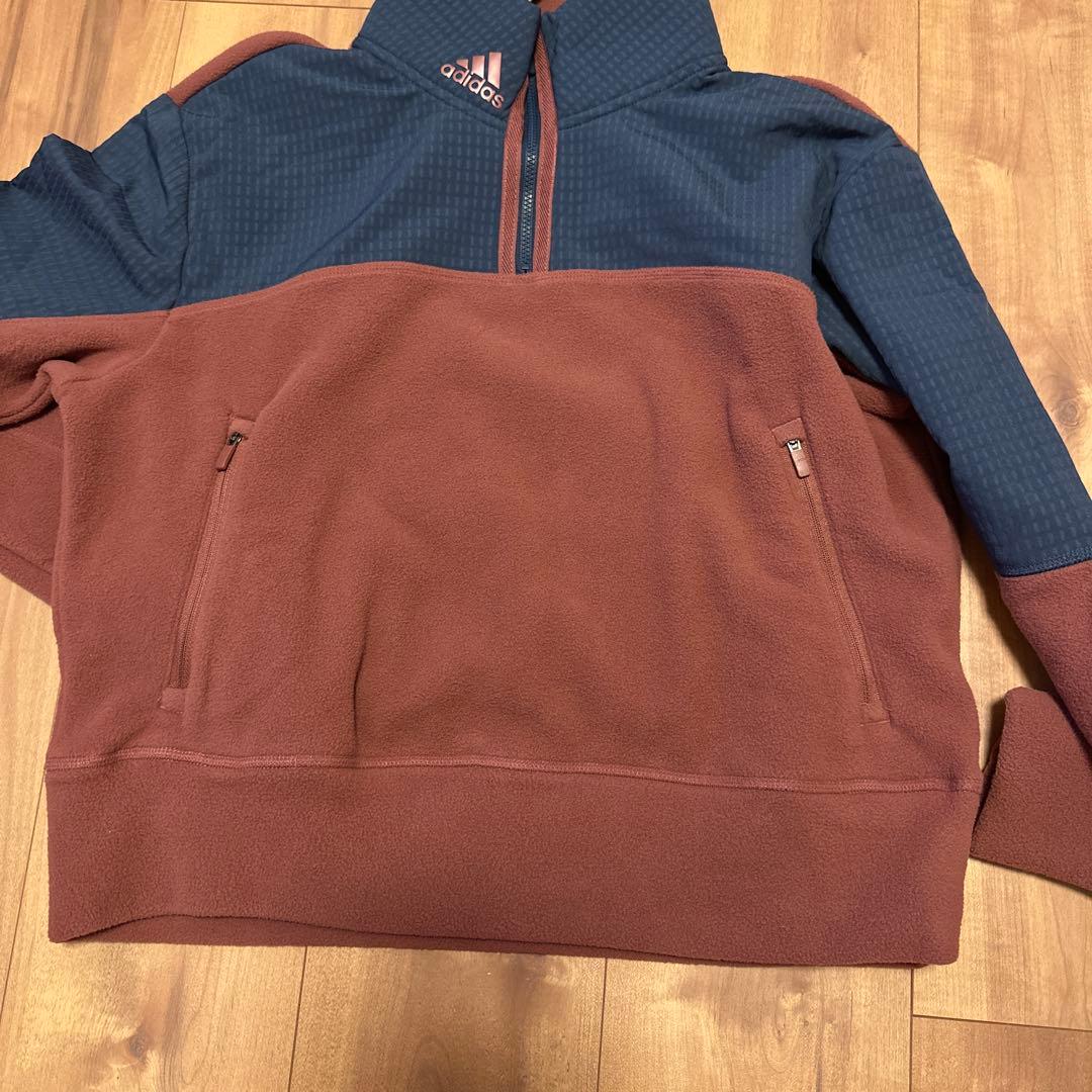 フリース　長袖　クロップド丈　ボアスカート　サイズL セットアップ　秋冬　温かい