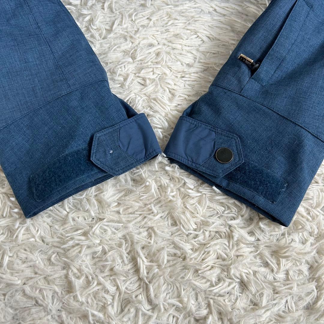 ロキシー　スキースノーボードウェア レディース M ブルー　群青色　中綿ダウン