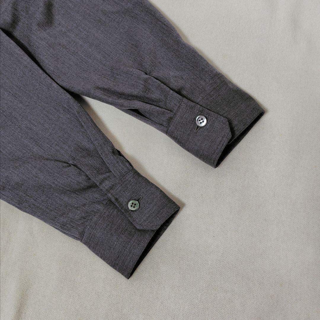 美品 mizuiro ind ワイド ビッグ シャツ チュニック ミズイロインド