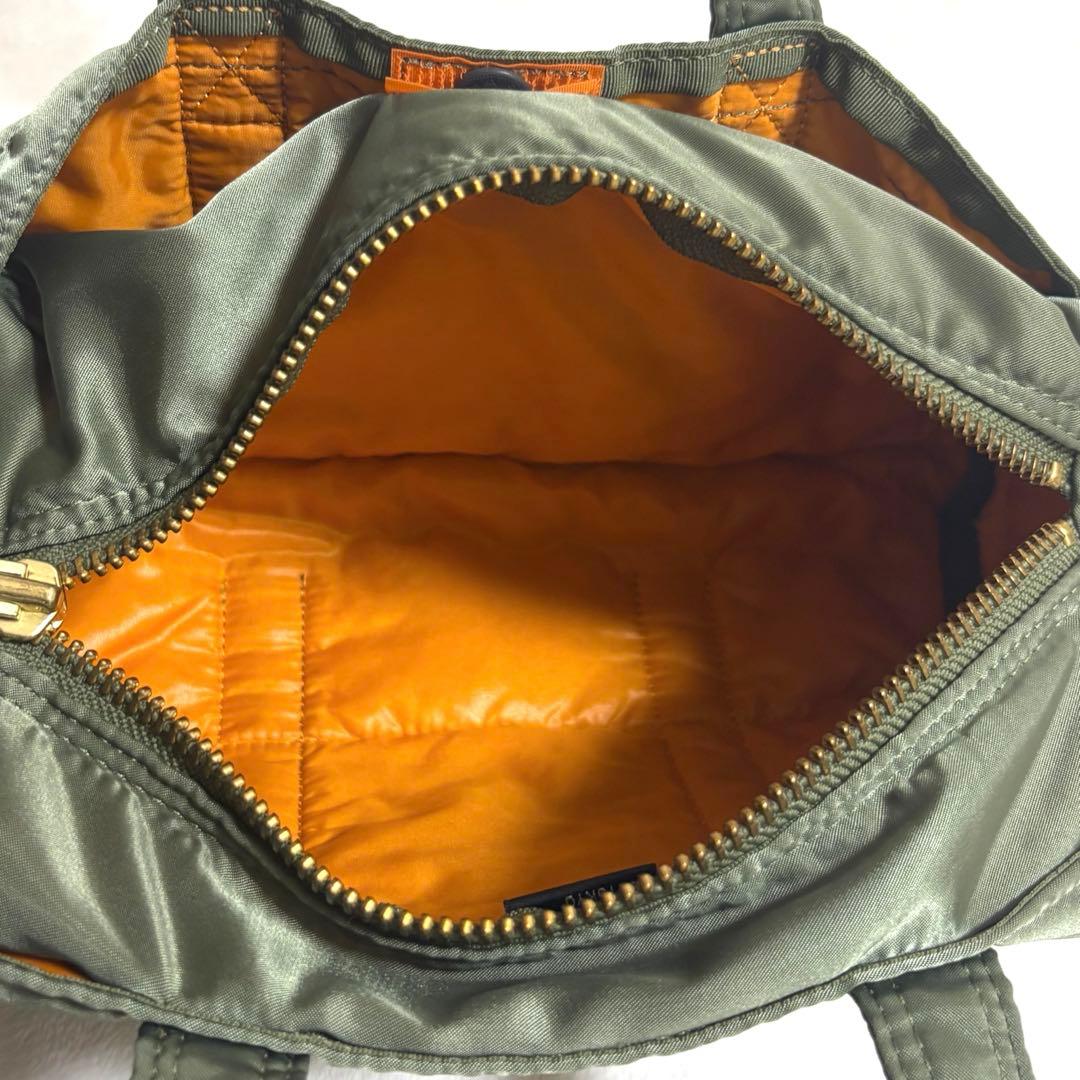 ◆極美品◆希少 ポーター タンカー ミニボストンバッグ Sサイズ セージ