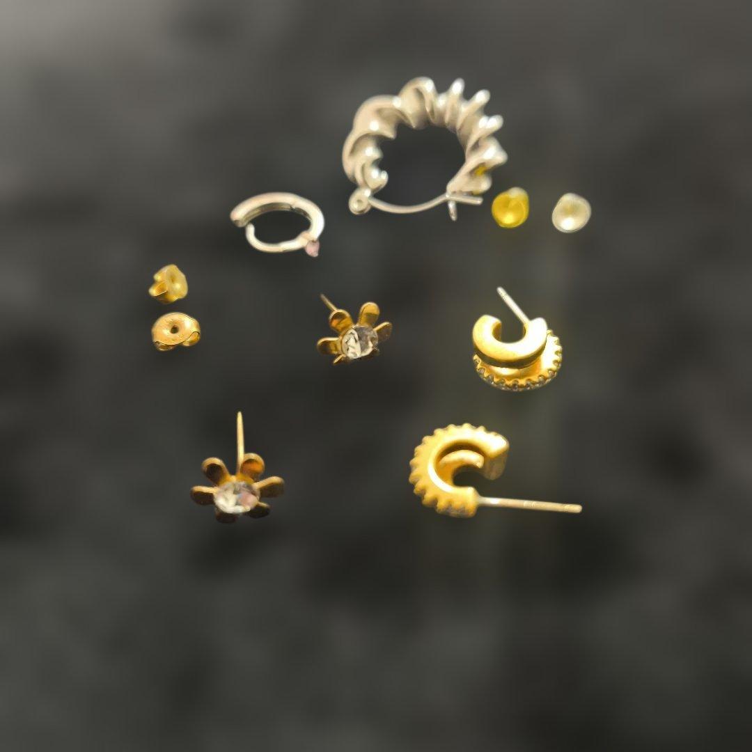 プ*い様 ボロボロアクセサリーまとめ　一部k18刻印有