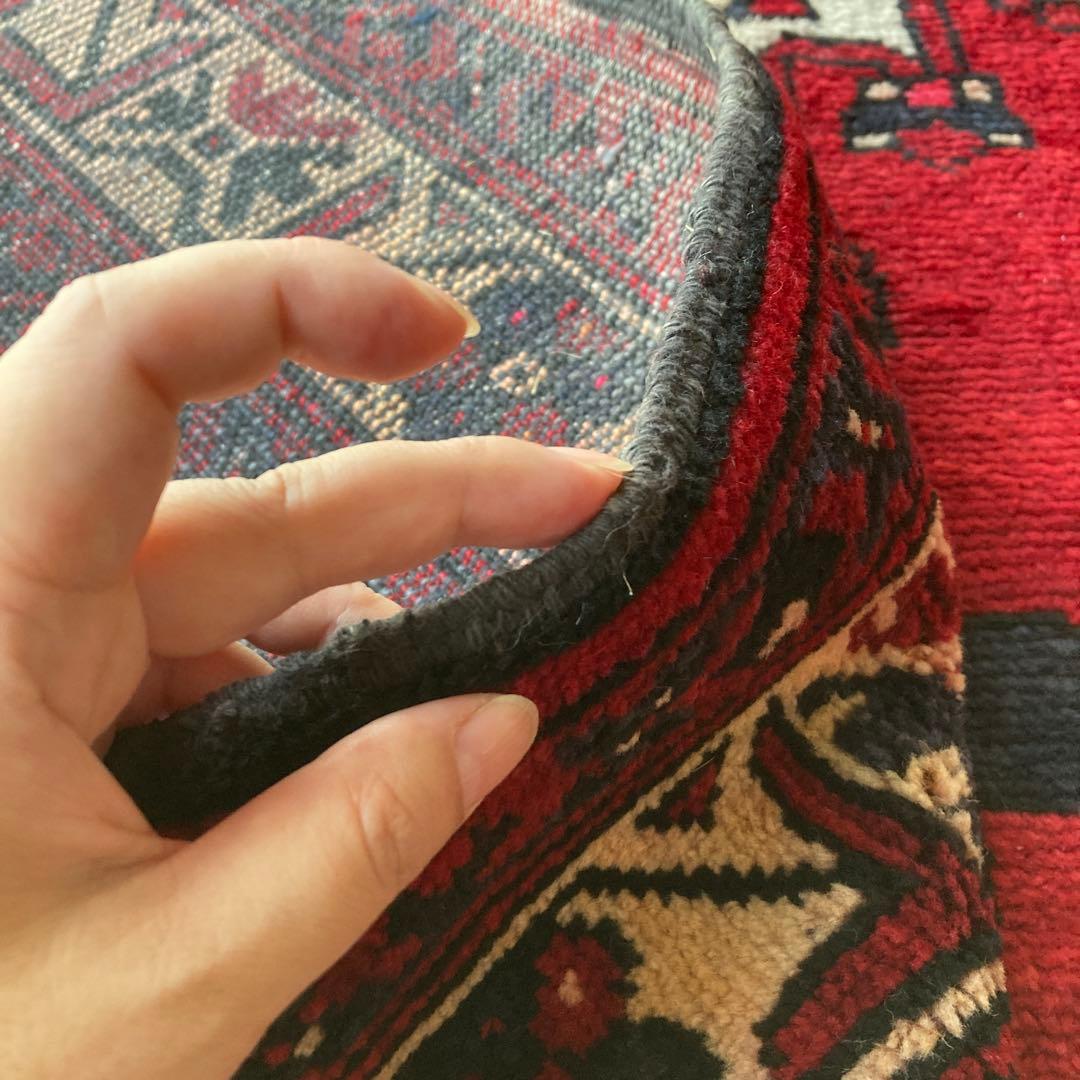 ★ naochin1102★ トライバルラグ　セミアンティーク