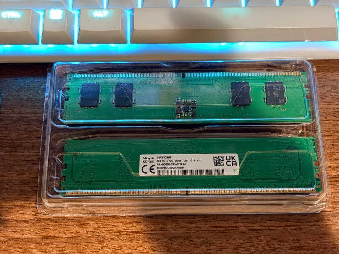 16GB Dual C han neChannel DDR5 5600MT/s