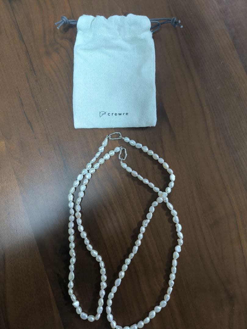 パールネックレス　crewre