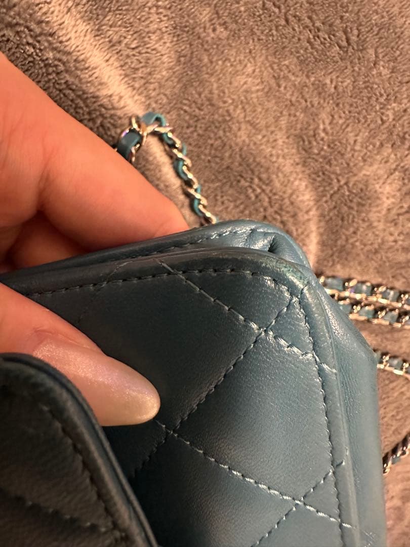 CHANEL マトラッセ　チェーンウォレット