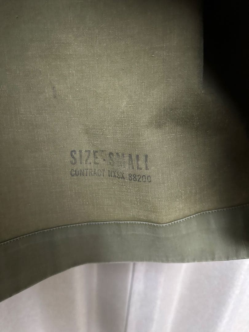 米軍40'S USN レインパーカー N-2 デッキパーカーサイズS 程度良好