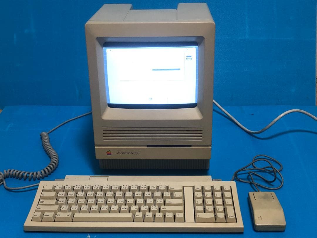 Macintosh SE/30 起動するがジャンク
