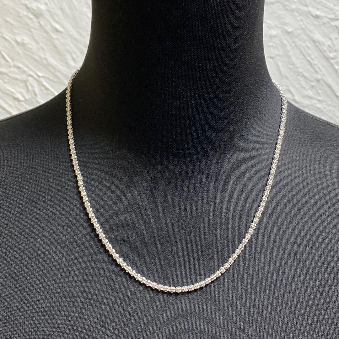 ダイヤモンド 1.00ct SV925 ネックレス テニスネックレス