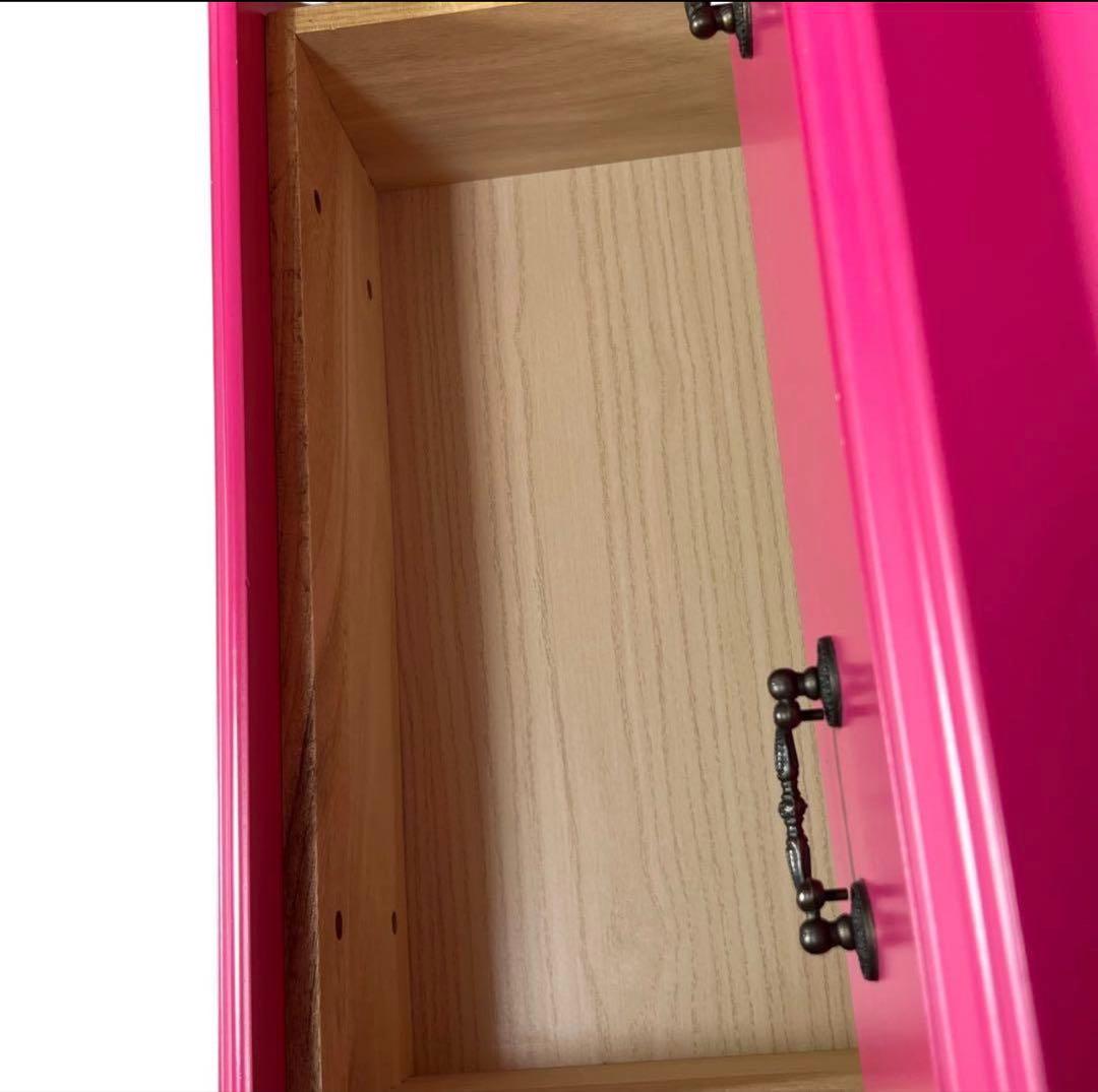 キャビネット　チェスト　タンス 3段　猫脚　FrancFrancフランフラン