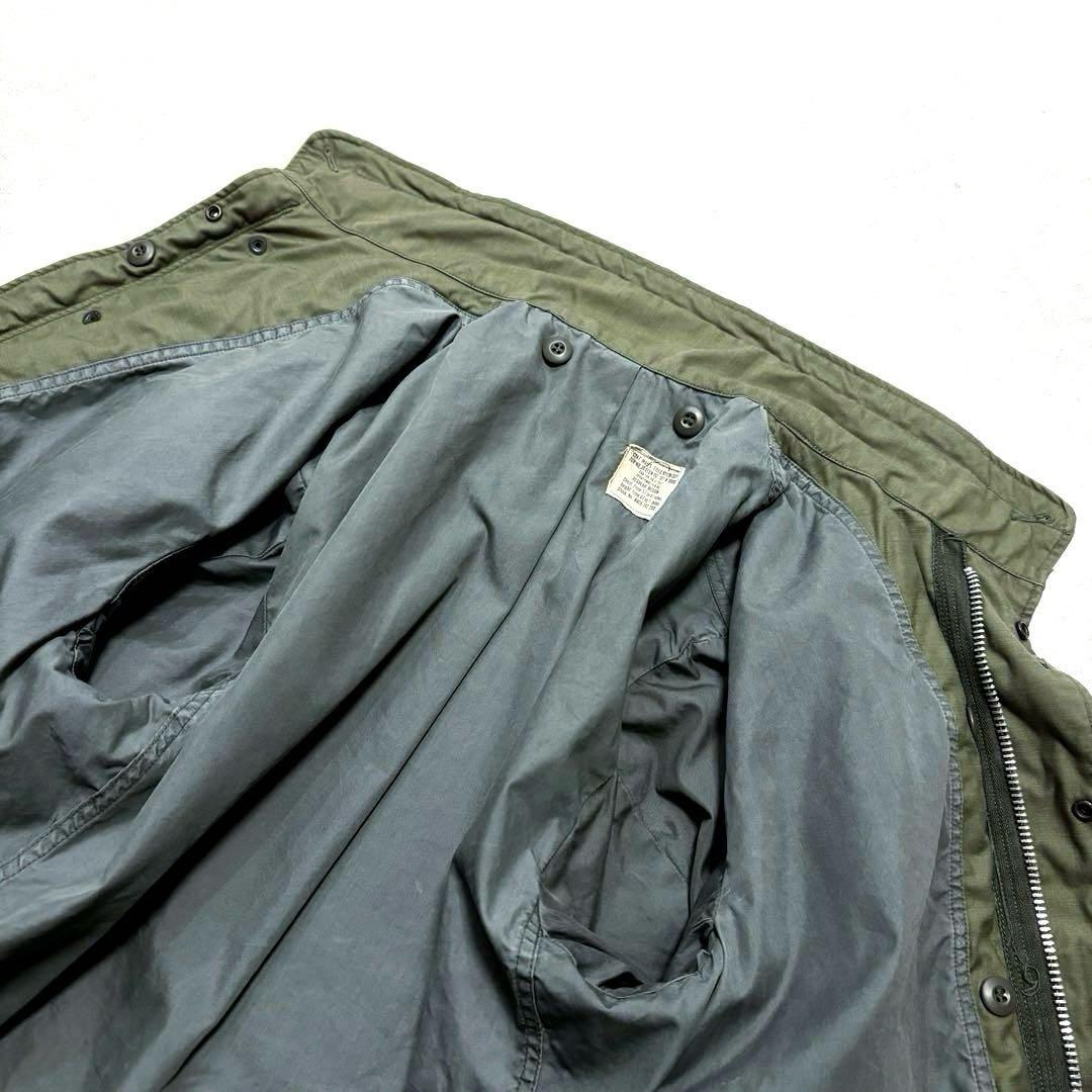 60s M-R 2nd 米軍実物 M-65フィールドジャケット グレーライナー
