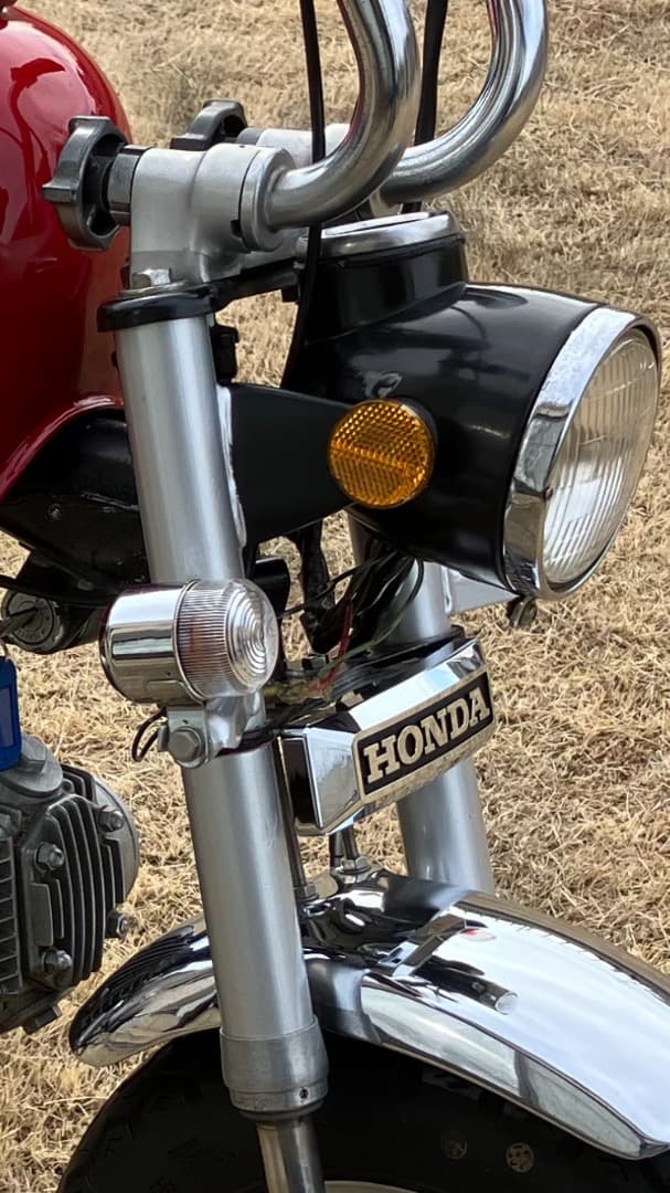 バイクタンク&サイドカバー　モンキー4L純正