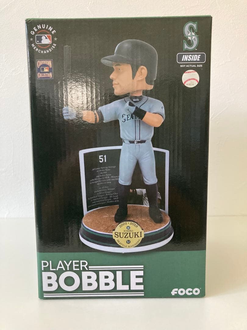 世界限定販売3000体　イチローボブルヘッド